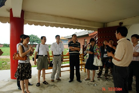 2006年7月中华妈祖交流协会采风团来长岛显应宫考察